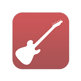 The icon of the Virtual Guitar PRO app