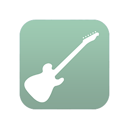 The icon of the Virtual Guitar FREE app